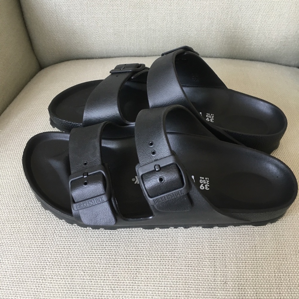 Brand new black Birkenstock Arizona size 39